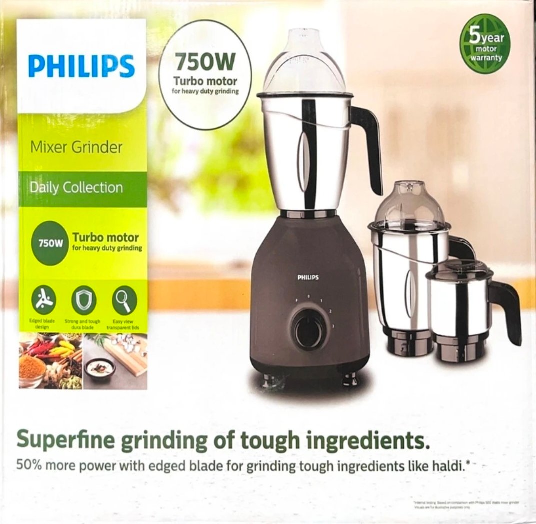 Philips HI7757 750W mixer grinder 