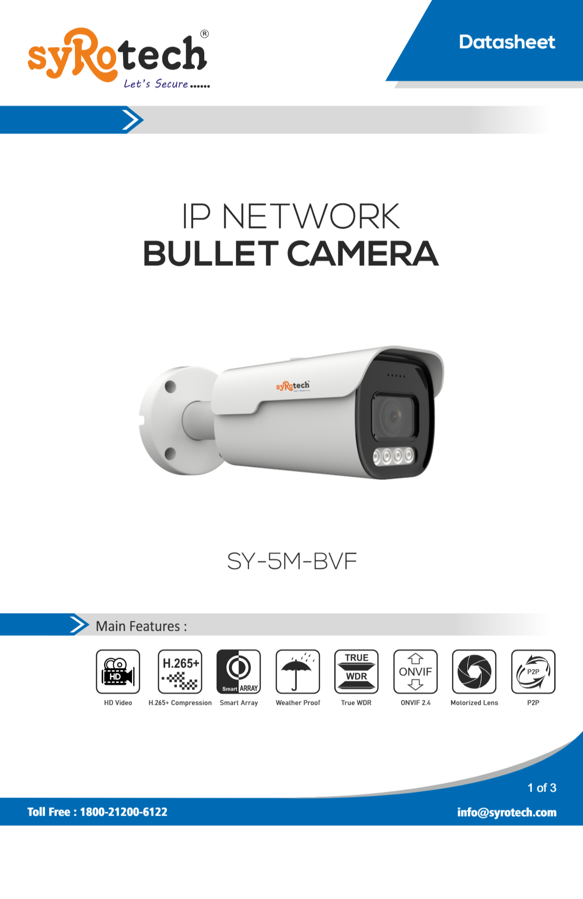  SY 5M BHDC AHD FULL COLOR NIGHT VISION CAMERA