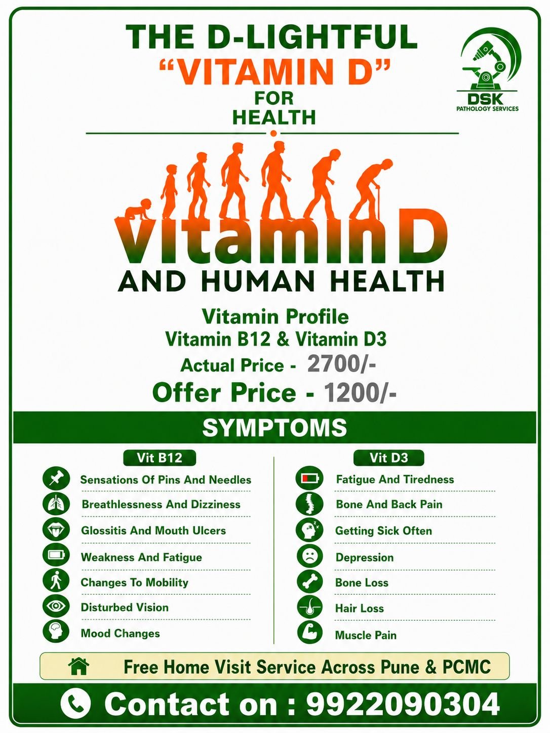 Vitamin B 12 and D 3